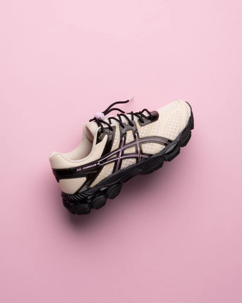 FINESSE × ASICS — GEL-Cumulus 16 “Desert Rose”