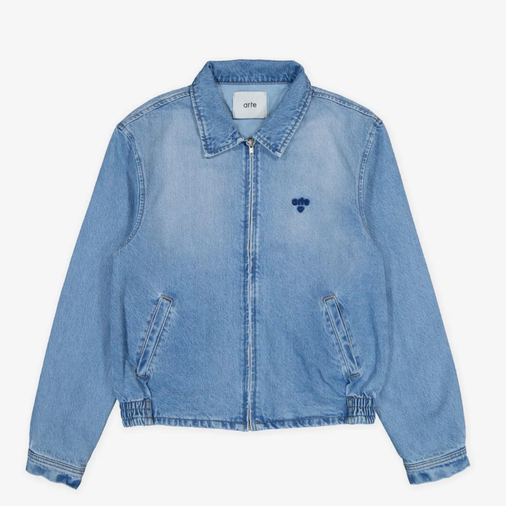 Arte Antwerp Heart Logo Jacket Bleach