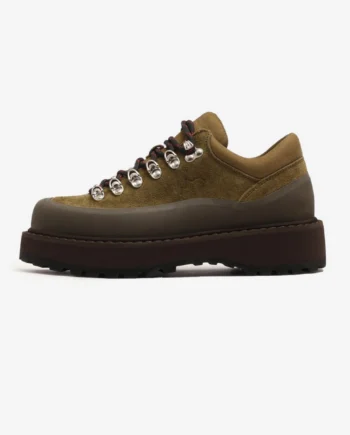 Diemme Cornaro Due Gomma capers green suede