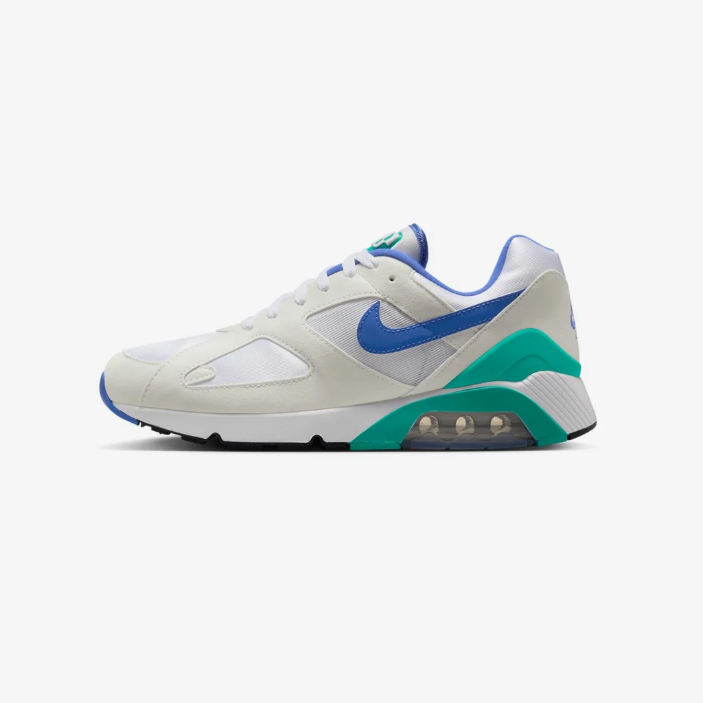 Nike Air 180 «Bluebird» WHITE/MEDIUM BLUE-CLEAR JADE II-BLACK