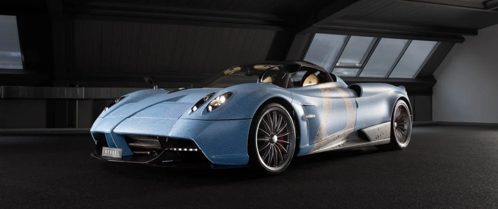 Pagani x Jordan — University Blue, Roadster Speed
