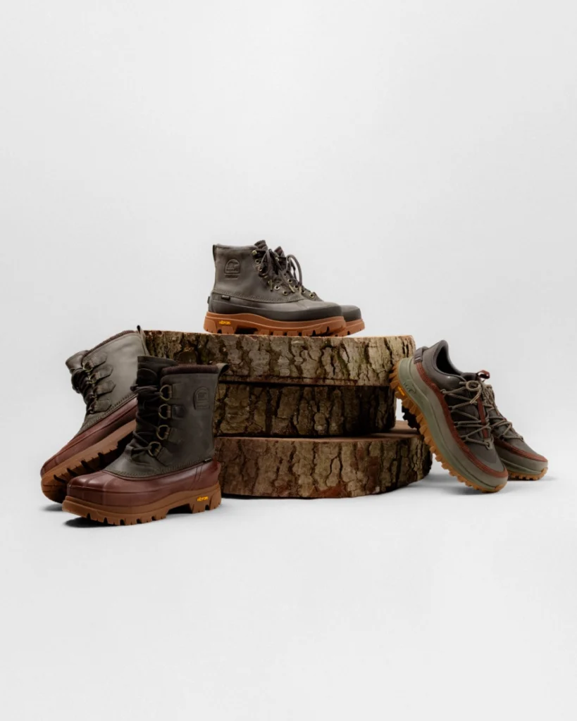 Sorel x Barbour collection