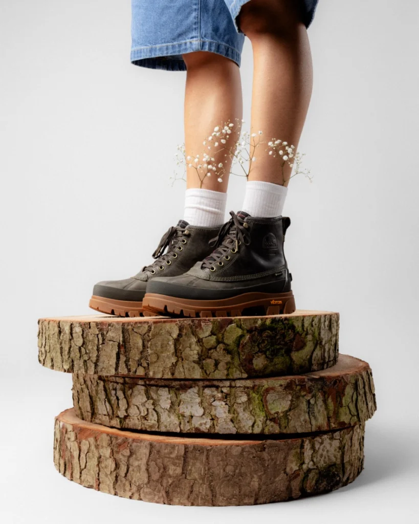 Sorel x Barbour Callsign Horizon and Daystorm boots