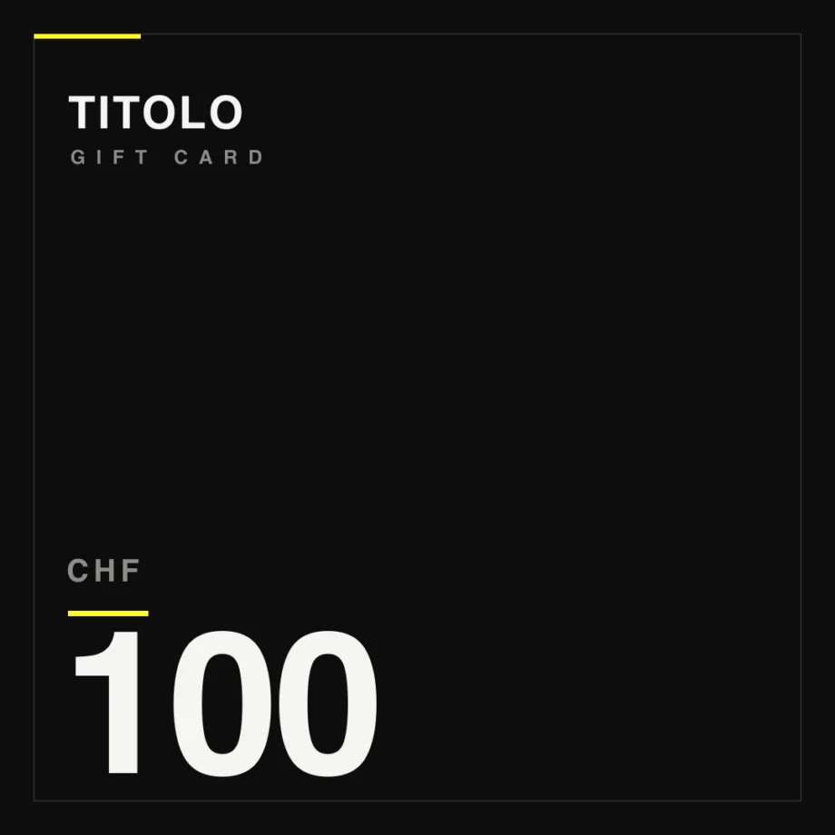 Titolo Gift Card · CHF 100