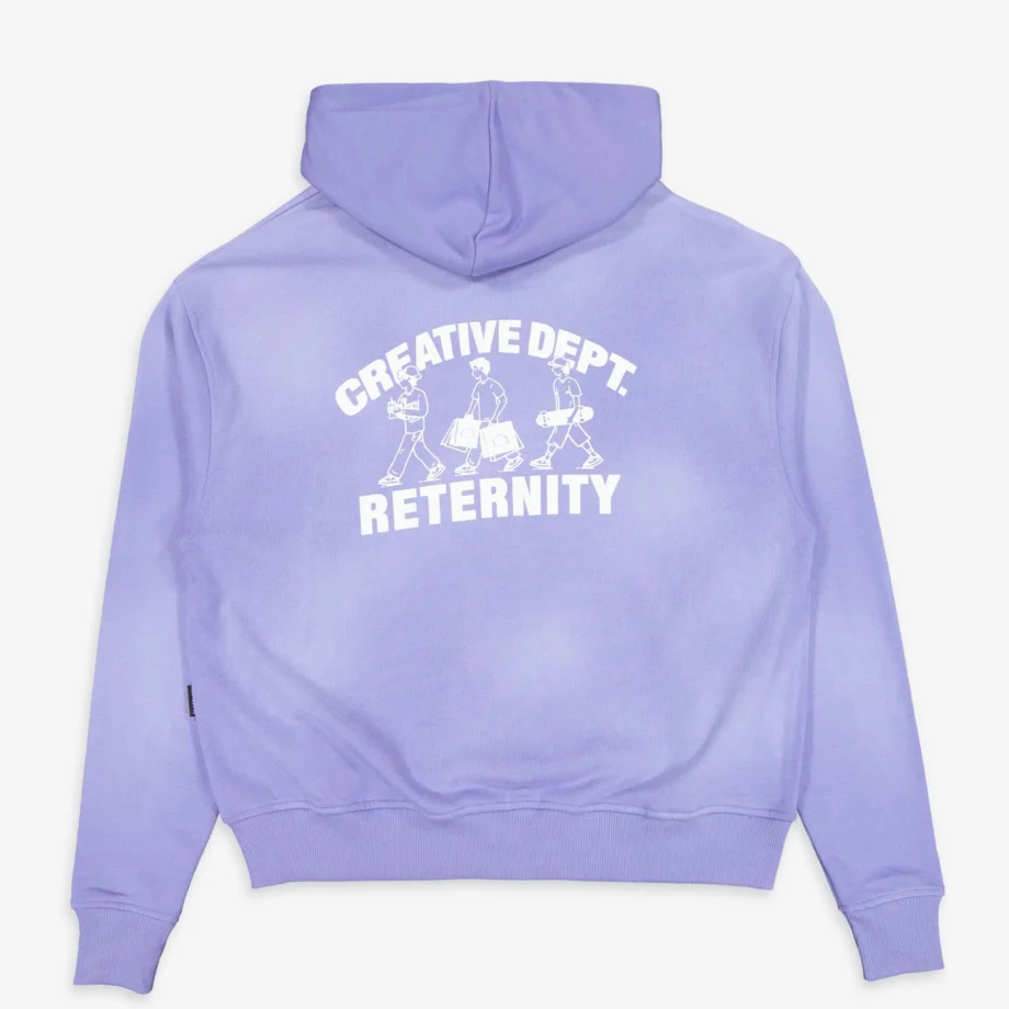 Reternity Creative Dept Logo Zip-Hoodie
