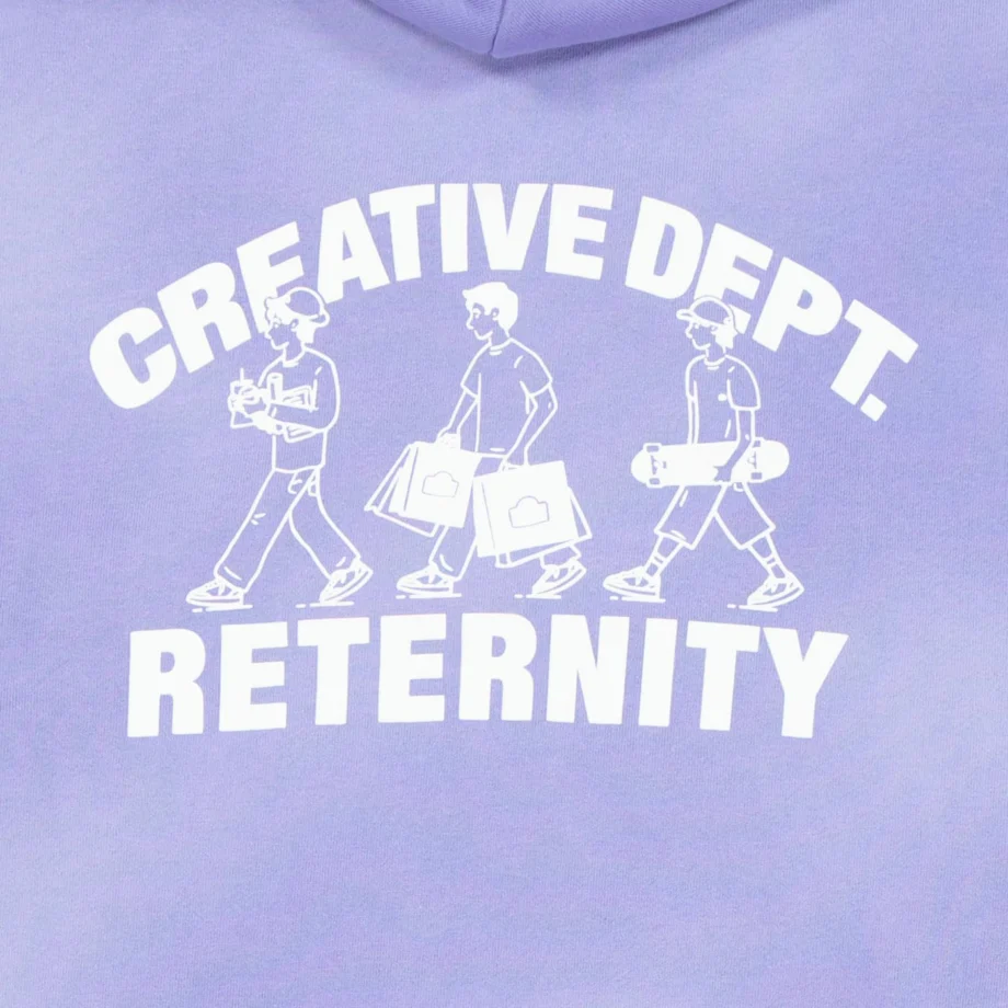 Reternity Creative Dept Logo Zip-Hoodie