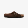 Birkenstock Boston Soft Footbed Suede Leather