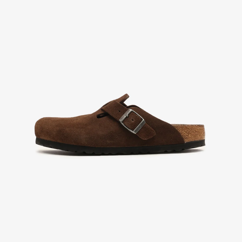 Birkenstock Boston Soft Footbed Suede Leather