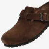Birkenstock Boston Soft Footbed Suede Leather
