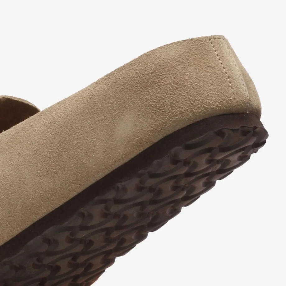 Birkenstock Amsterdam Wrapped Suede Leather Regular