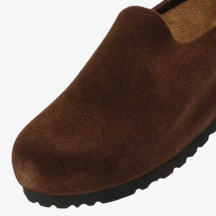 Birkenstock Amsterdam Wrapped Suede Leather