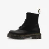 Dr. Martens Black Smooth Bex 8 Eye Boot