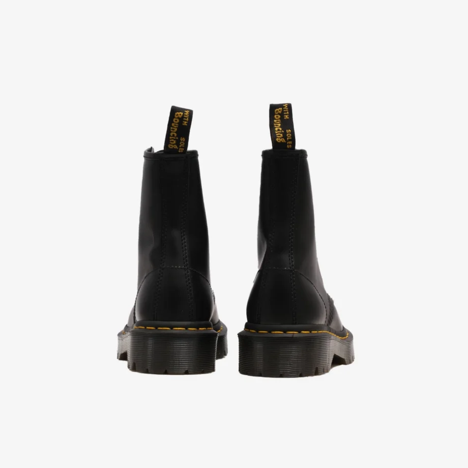 Dr. Martens Black Smooth Bex 8 Eye Boot