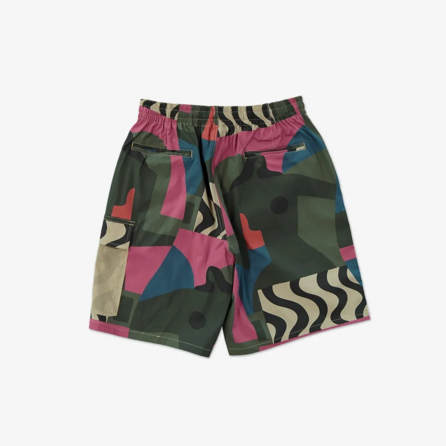 Parra Distorted Camo Shorts