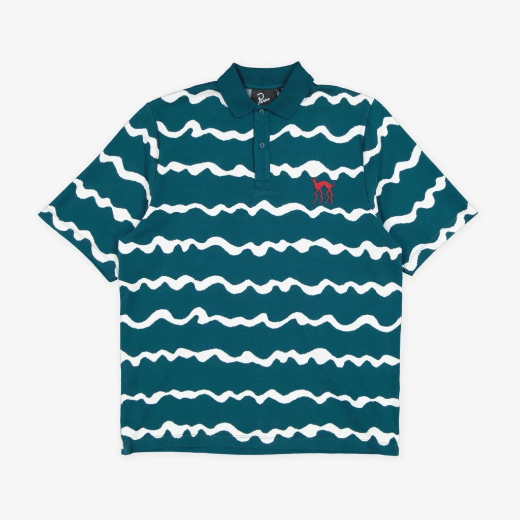 Parra Broken Waves Polo Shirt