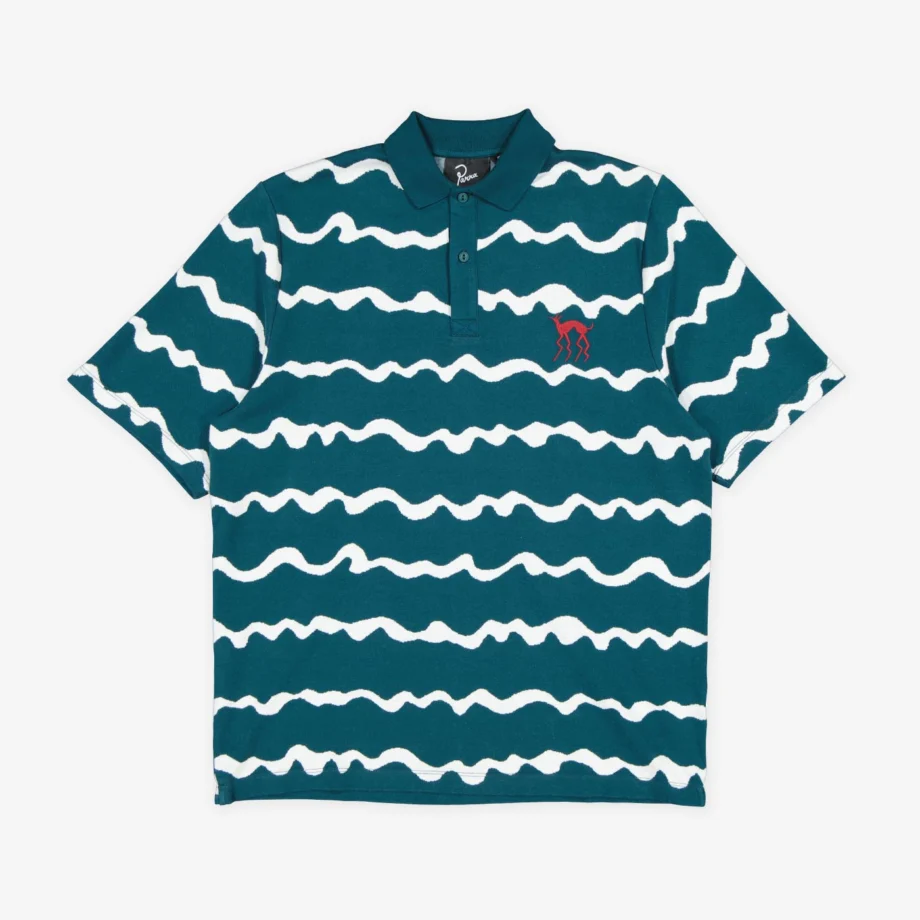 Parra Broken Waves Polo Shirt