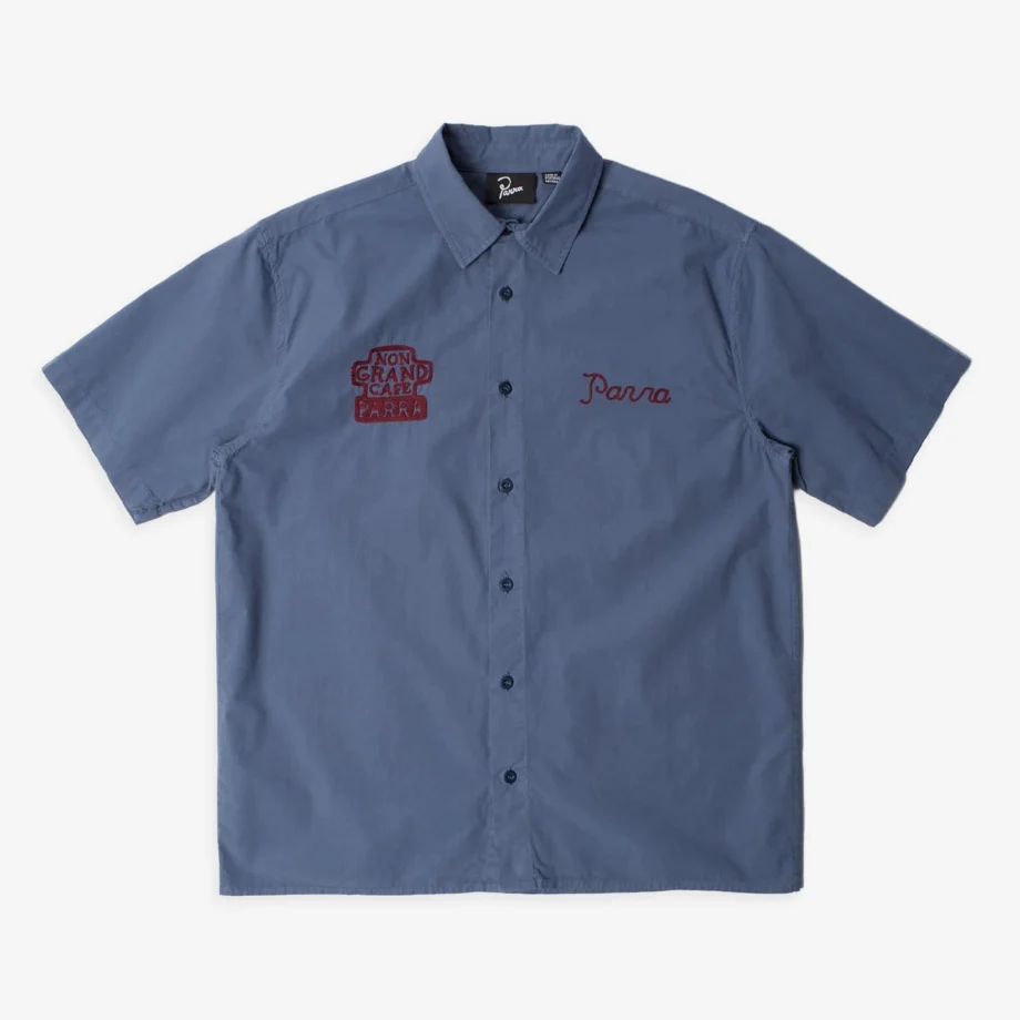 Parra The End Books Short Sleeve Shirt