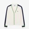 Lacoste Cotton Blend Cardigan