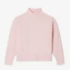 Wmns Lacoste High Neck Wool Sweater