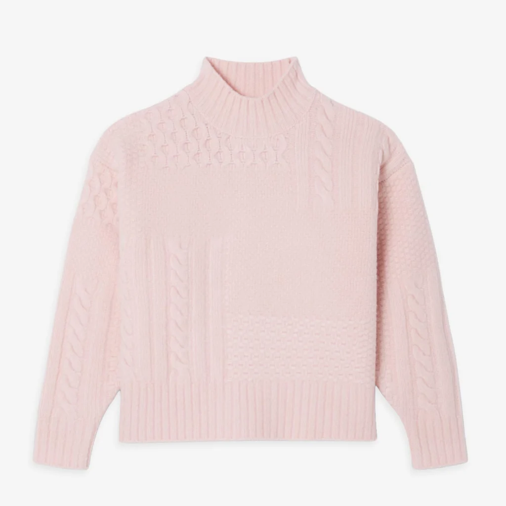 Wmns Lacoste High Neck Wool Sweater