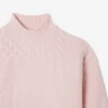 Wmns Lacoste High Neck Wool Sweater