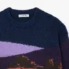 Wmns Lacoste Landscape Jacquard Wool Sweater
