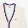 Lacoste French Made Archive Re-edition Knitted Cardigan