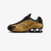 Wmns Nike Shox R4 «Metallic Gold»