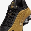 Wmns Nike Shox R4 «Metallic Gold»