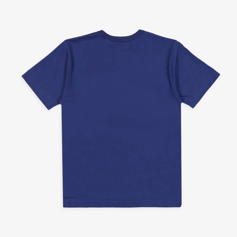 CdG Play T-Shirt Gold Emblem Gold Heart