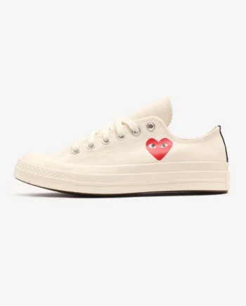 CdG Play Converse Low Chuch Taylor 70 Small Red Heart