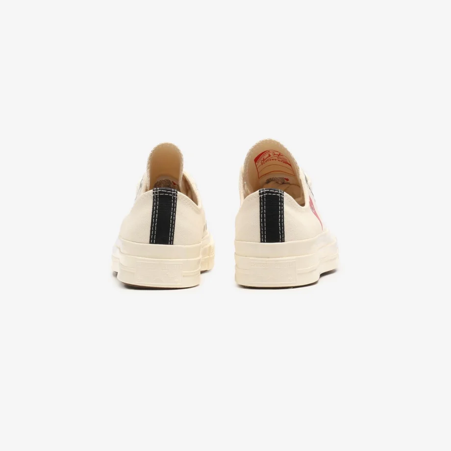 CdG Play Converse Low Chuch Taylor 70 Small Red Heart