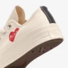 CdG Play Converse Low Chuch Taylor 70 Small Red Heart