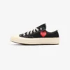CdG Play Converse Low Chuch Taylor 70 Small Red Heart