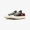 CdG Play Converse Low Chuch Taylor 70 Small Red Heart