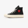 CdG Play Converse High Chuck Taylor 70 Small Red Heart