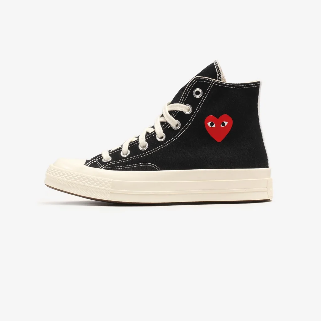 CdG Play Converse High Chuck Taylor 70 Small Red Heart