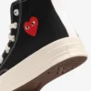 CdG Play Converse High Chuck Taylor 70 Small Red Heart