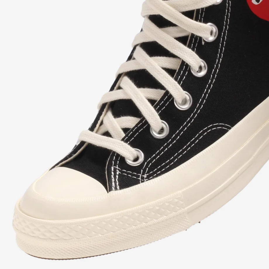 CdG Play Converse High Chuck Taylor 70 Small Red Heart