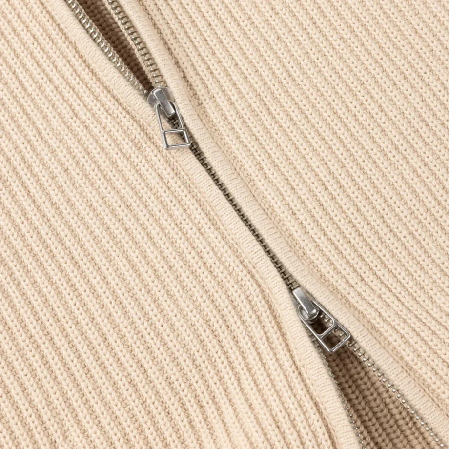 Dime Double Zip Knit