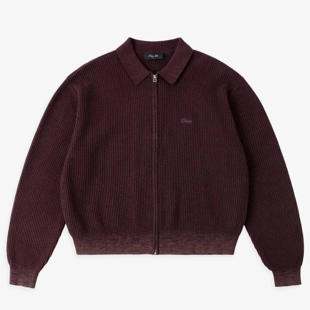 Dime Double Zip Knit