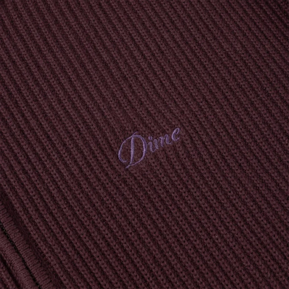 Dime Double Zip Knit
