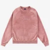 Dime Cursive Velvet Crewneck