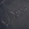 Dime Cursive Velvet Crewneck