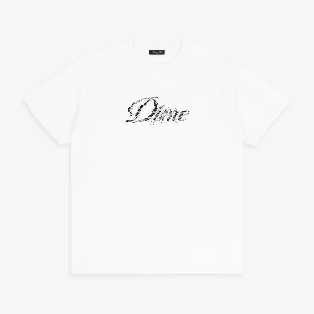 Dime Cursive Smashed T-Shirt