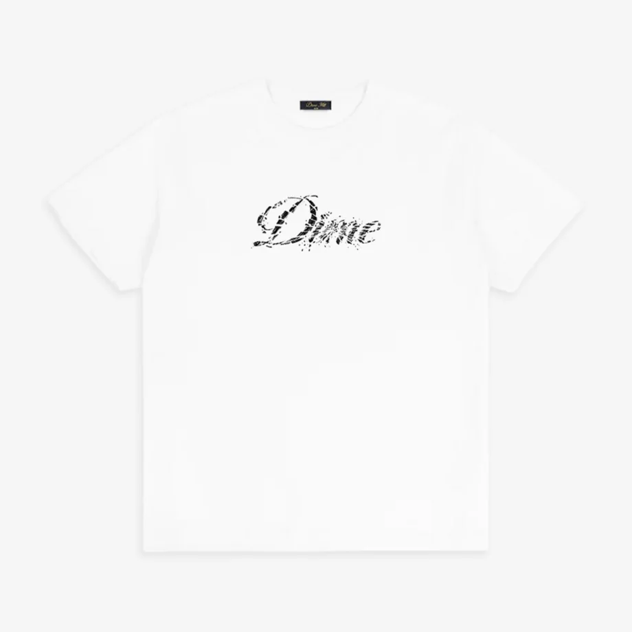 Dime Cursive Smashed T-Shirt
