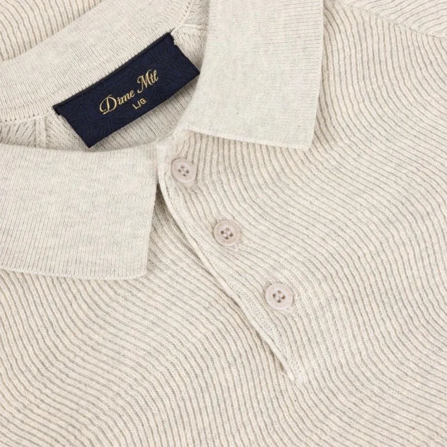 Dime Cable Knit Polo
