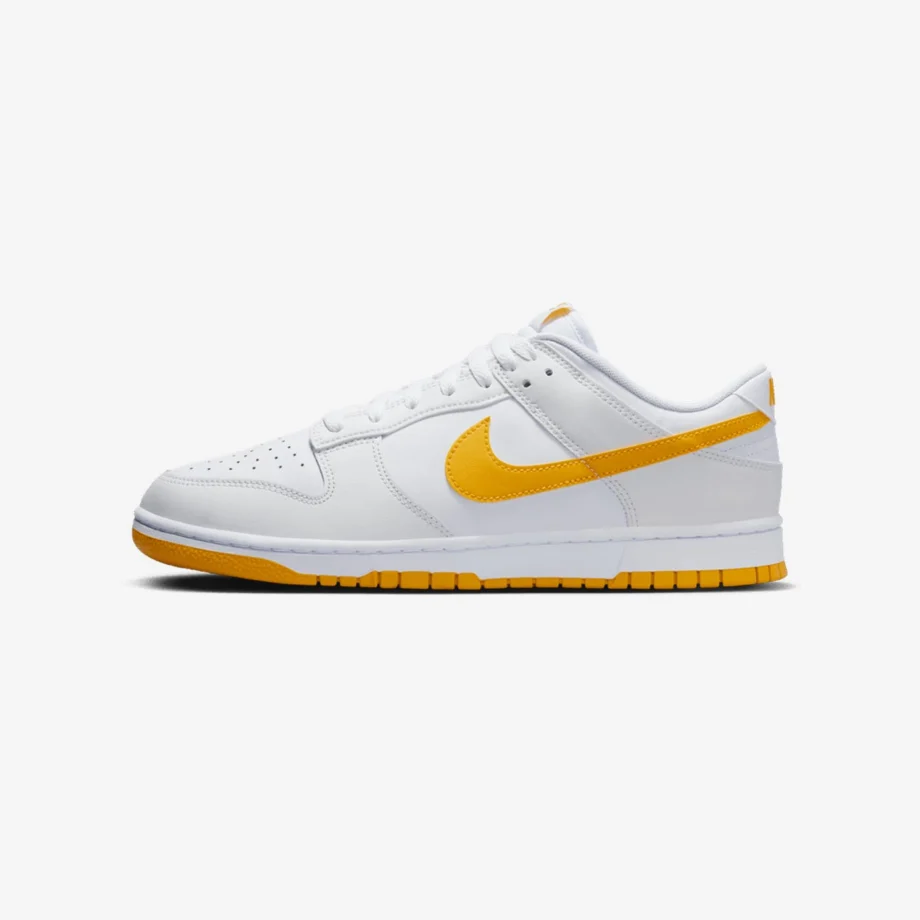 Nike Dunk Low Retro «White University Gold»