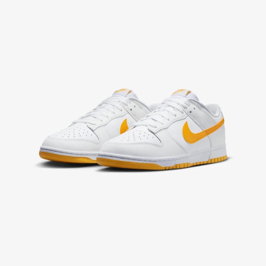 Nike Dunk Low Retro «White University Gold»
