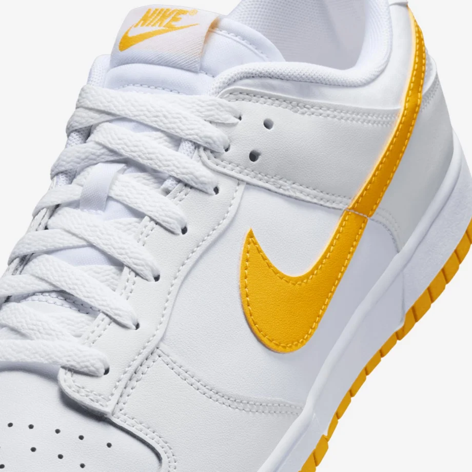 Nike Dunk Low Retro «White University Gold»
